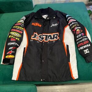 Vintage J Star motorsports racing jacket